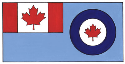 Drapeau du Commandement aérien