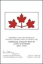 Lettres patentes confirmant le blasonnement du drapeau proposé: Fortescue Duguid et John Matheson, 1945-1964