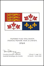 Lettres patentes confirmant le blasonnement du drapeau proposé: 1964