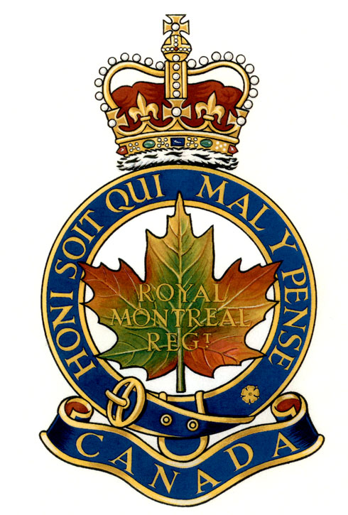 Insigne de  The Royal Montreal Regiment