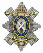 Insigne de The Black Watch (Royal Highland Regiment) of Canada