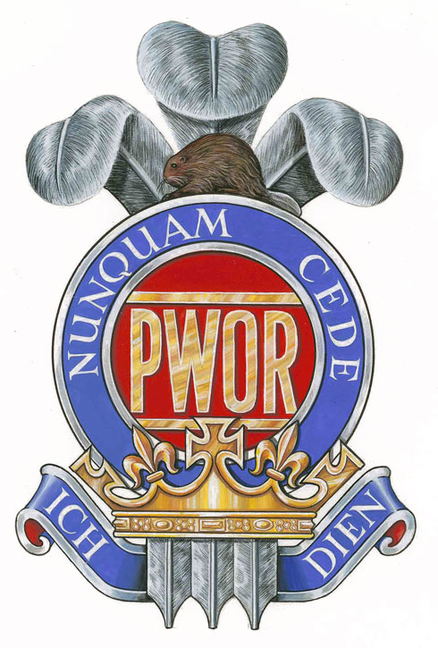 Insigne de The Princess of Wales’ Own Regiment