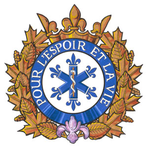 Insigne de la Coopérative des techniciens ambulanciers du Québec