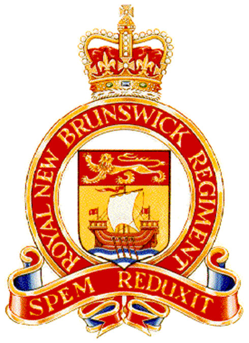 Insigne de The Royal New Brunswick Regiment