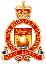 Insigne de The Royal New Brunswick Regiment