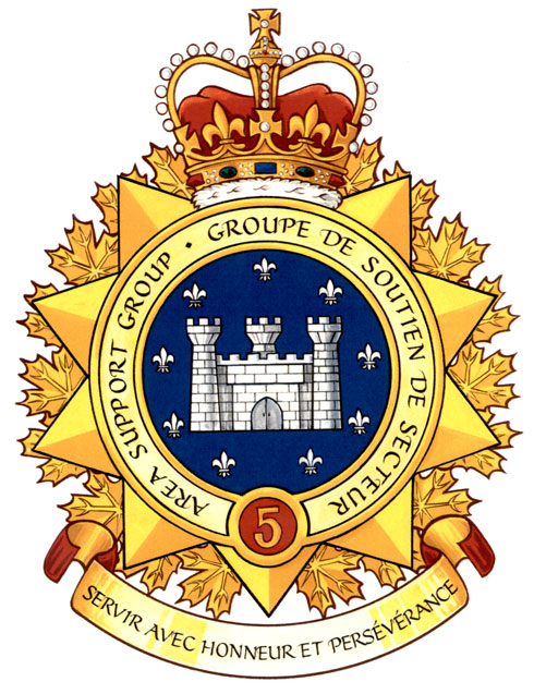 Badge of the 5 Area Support Group