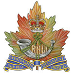 Insigne de The Royal Hamilton Light Infantry (Wentworth Regiment)