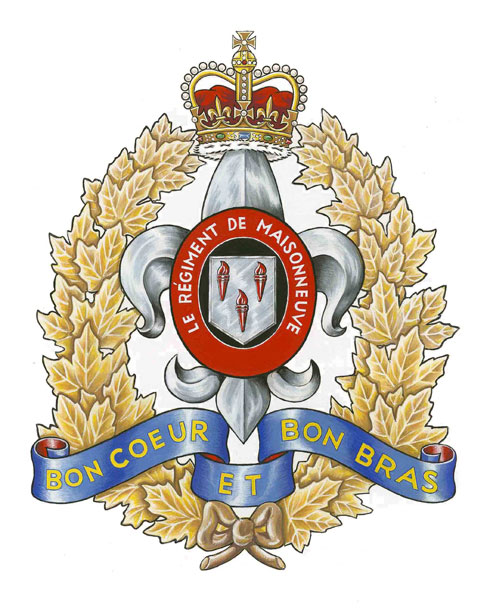 Insigne du  Régiment de Maisonneuve