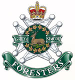 Insigne de The Grey and Simcoe Foresters