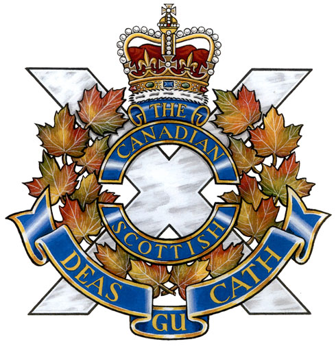 Badge of The Canadian Scottish Regiment (Princess Mary's)