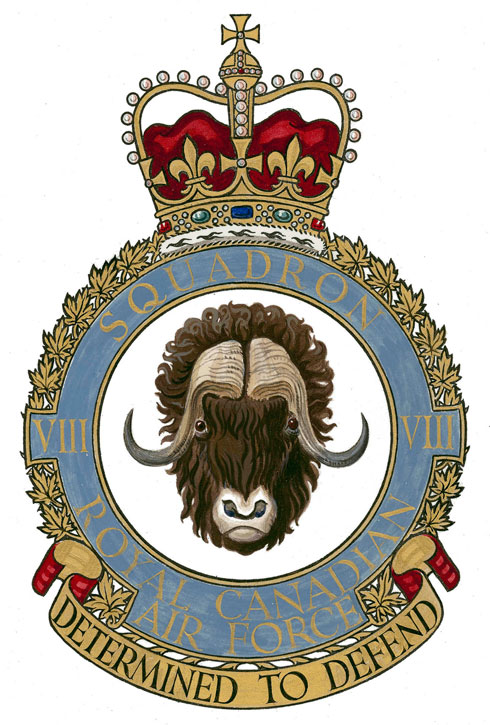 Badge of the No. 8 (Bomber Reconnaissance) Squadron