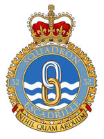 Badge of the 32 Utility Squadron