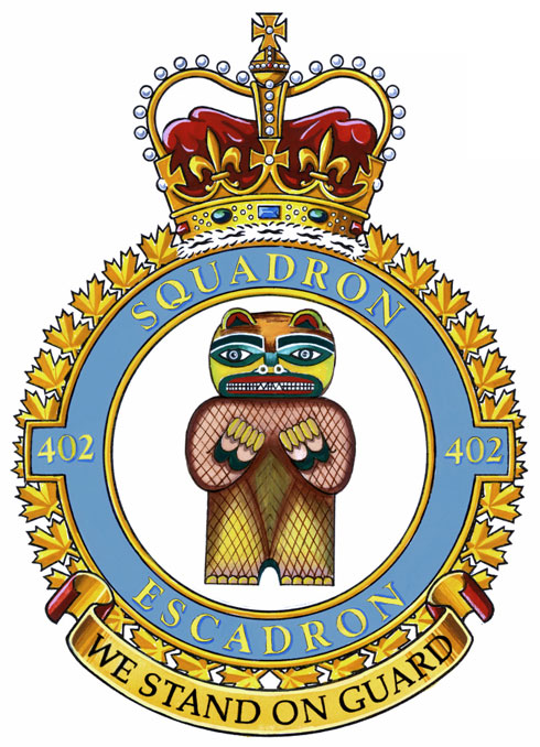 Badge of the 402 Squadron