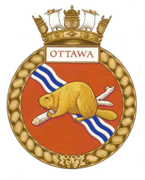 Badge of H.M.C.S. Ottawa