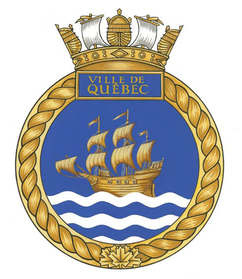 Insigne du N.C.S.M. Ville de Québec