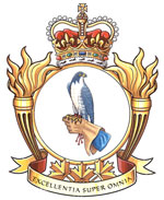 Insigne de l'École des operations de contrôle aérospatial des forces canadiennes