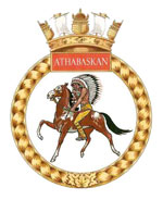 Insigne du N.C.S.M. Athabaskan