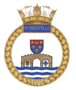 Insigne du N.C.S.M. D'Iberville