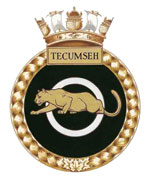 Insigne du N.C.S.M. Tecumseh