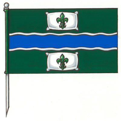 Flag of the Ville de Huntingdon