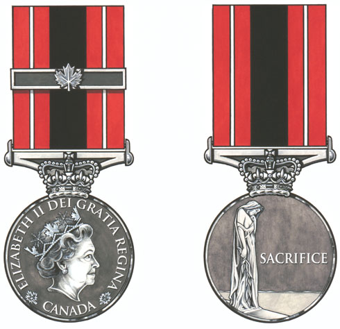 Insigne de La Médaille du sacrifice