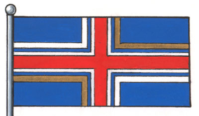 Flag for use by Matthew Alexander Cooke, son of Vernon Graham Cooke