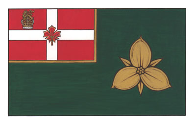 Drapeau pour l'usage du St. John Council for Ontario