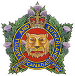 Insigne de The Argyll and Sutherland Highlanders of Canada (Princess Louise's)