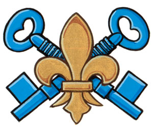 Badge of the Collège Sainte-Anne de Lachine