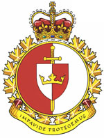 Insigne de l'Unité des services de protection des Forces canadiennes