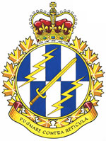 Insigne du Centre d’opérations des réseaux des Forces canadiennes