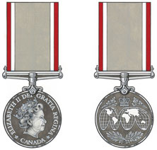 Insigne de la  Médaille du service opérationnel