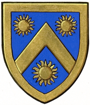 Differenced Arms for Chelsea Elizabeth Kelly Armstrong, daughter of Peter Robert Beverley Armstrong