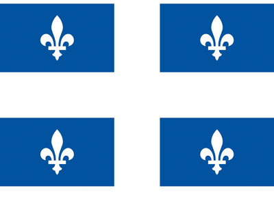 Flag of the Province of Quebec