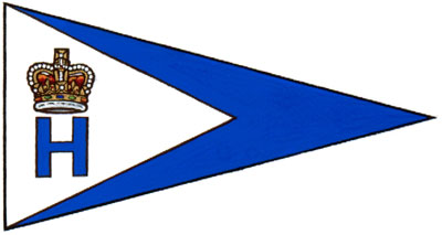 Flag of The Royal Hamilton Yacht Club (Established 1888) Ltd.