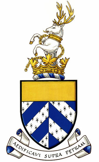 Arms of Joseph Albert Guy Rosaire Lavigne