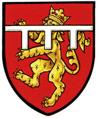 Differenced Arms for Marie Éva Jeannine Ginette Lavigne, daughter of Marie Claire Jeannine Allen