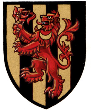 Differenced Arms for Gabriella Maysa Ravignat, granddaughter of Gilles Éric Ravignat