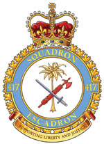 Badge of the 417 Combat Support Squadron