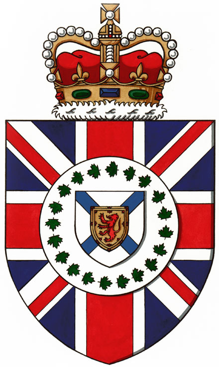 Insigne pour le Bureau du lieutenant-gouverneur de la Nouvelle-Écosse