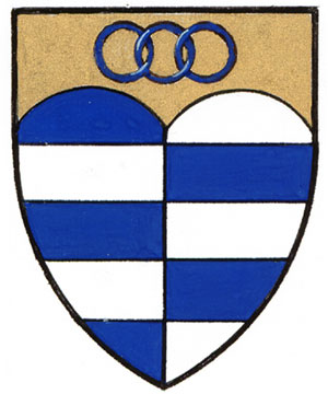 Differenced Arms for Emily Lara Caroline Shore, daughter of Jacques Jean Meor Shore