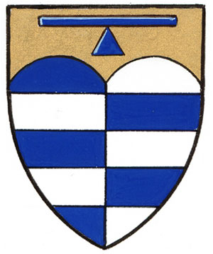 Differenced Arms for Amanda Celia Isabelle Shore, daughter of Jacques Jean Meor Shore