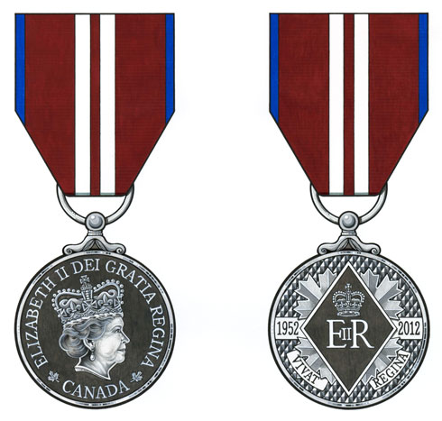 Médaille du jubilé de diamant de la reine Elizabeth II