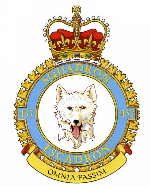 Badge of the 437 Transport Squadron