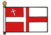 Drapeau de The International Knightly Order of St. George - Canadian Corporation