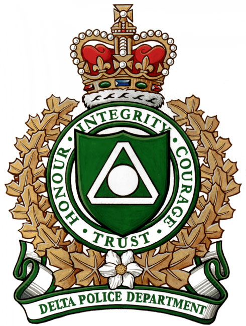 Insigne du Delta Police Department