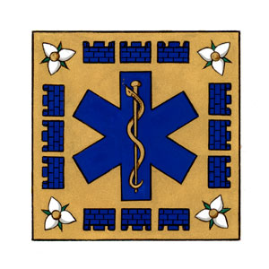 Insigne de l'Ontario Association of Paramedic Chiefs