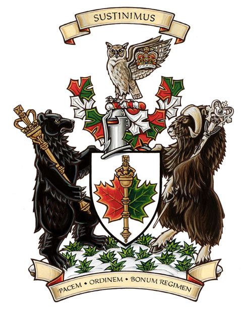 Arms of the Canadian Association of Sergeants-at-Arms