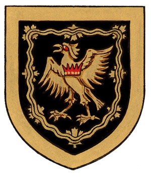 Differenced Arms for Caroline Alison Stephens, granddaughter of Wesley David Black