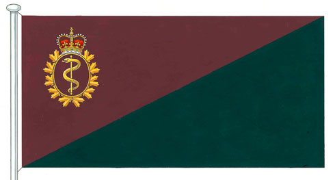 Drapeau du Service de santé des Forces canadiennes